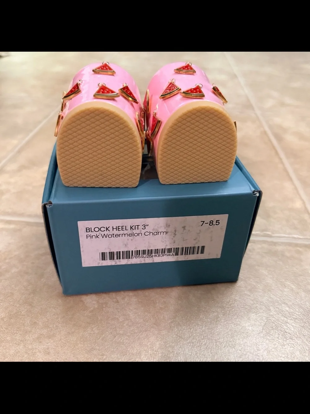 Pashion Footwear 3” watermelon